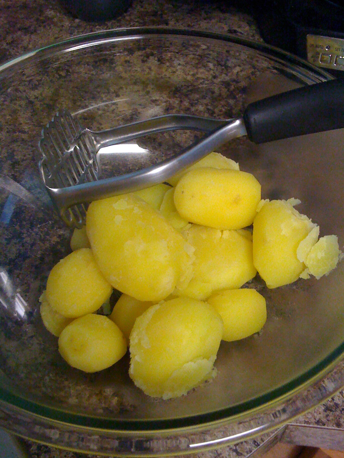 Peeled and Boiled Gold Potatoes